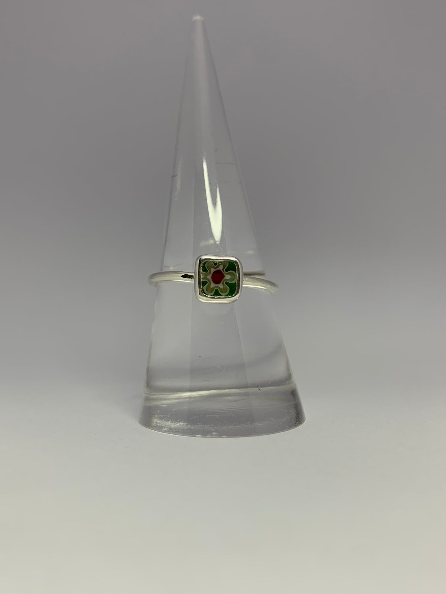 Sortija con verde